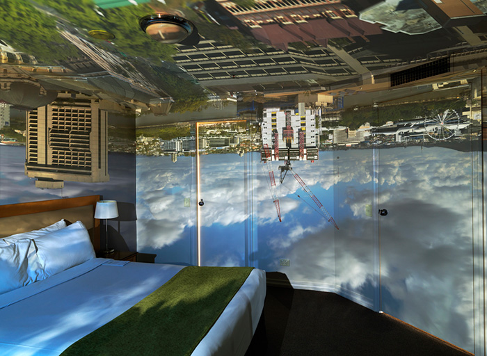 Robyn Stacey - Room 1706 Quay West, Cloud Land, 2015