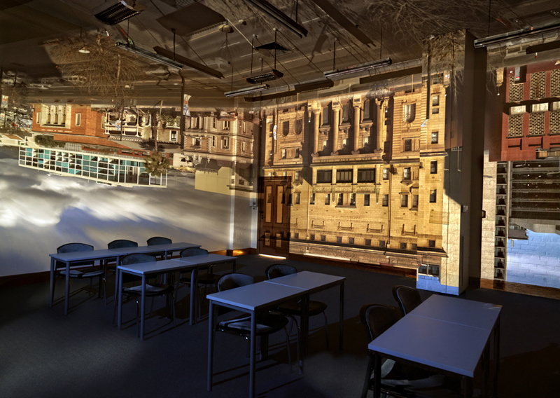 Robyn Stacey - Brookman Building, Freemasons Lodge, 2016
from Ray of Light (Adelaide Biennial)
Type C print