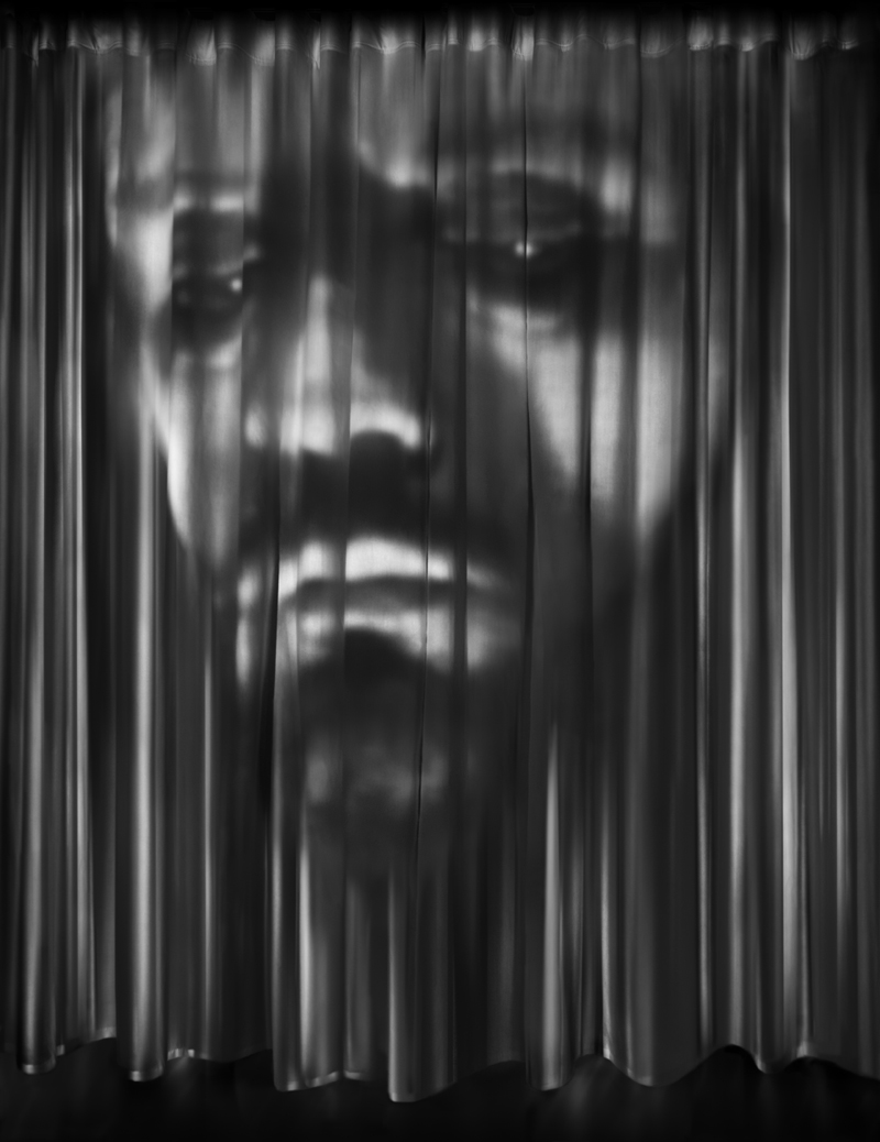 Robyn Stacey, 'The man who would be king' 2019, photographic print on metallic paper
